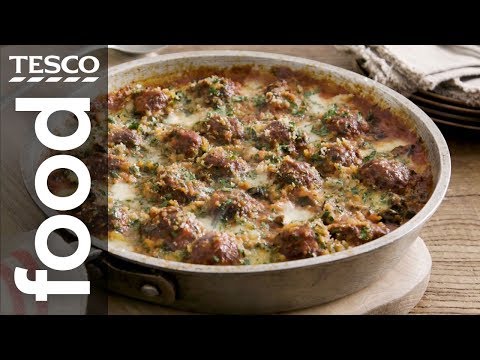 tesco italian meatballs