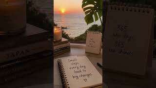 The small steps everyday lead to big changes ❤️