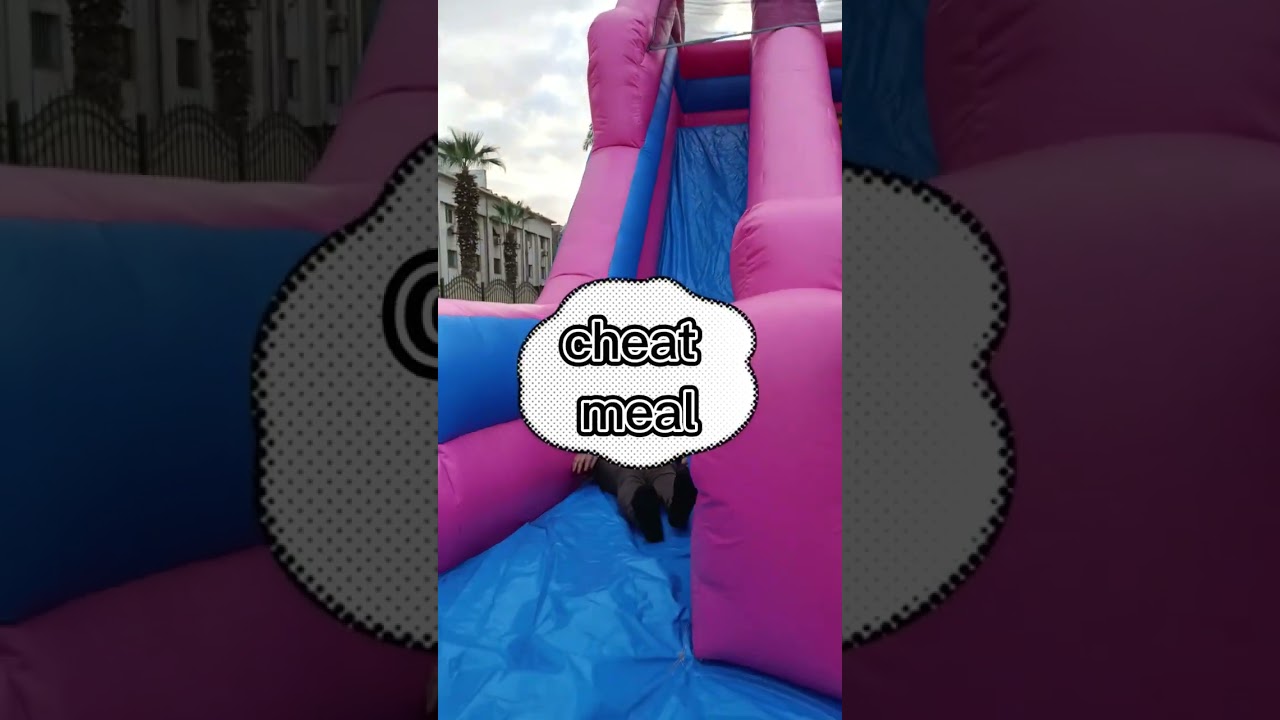 getting into your cheat meal be like 😂 