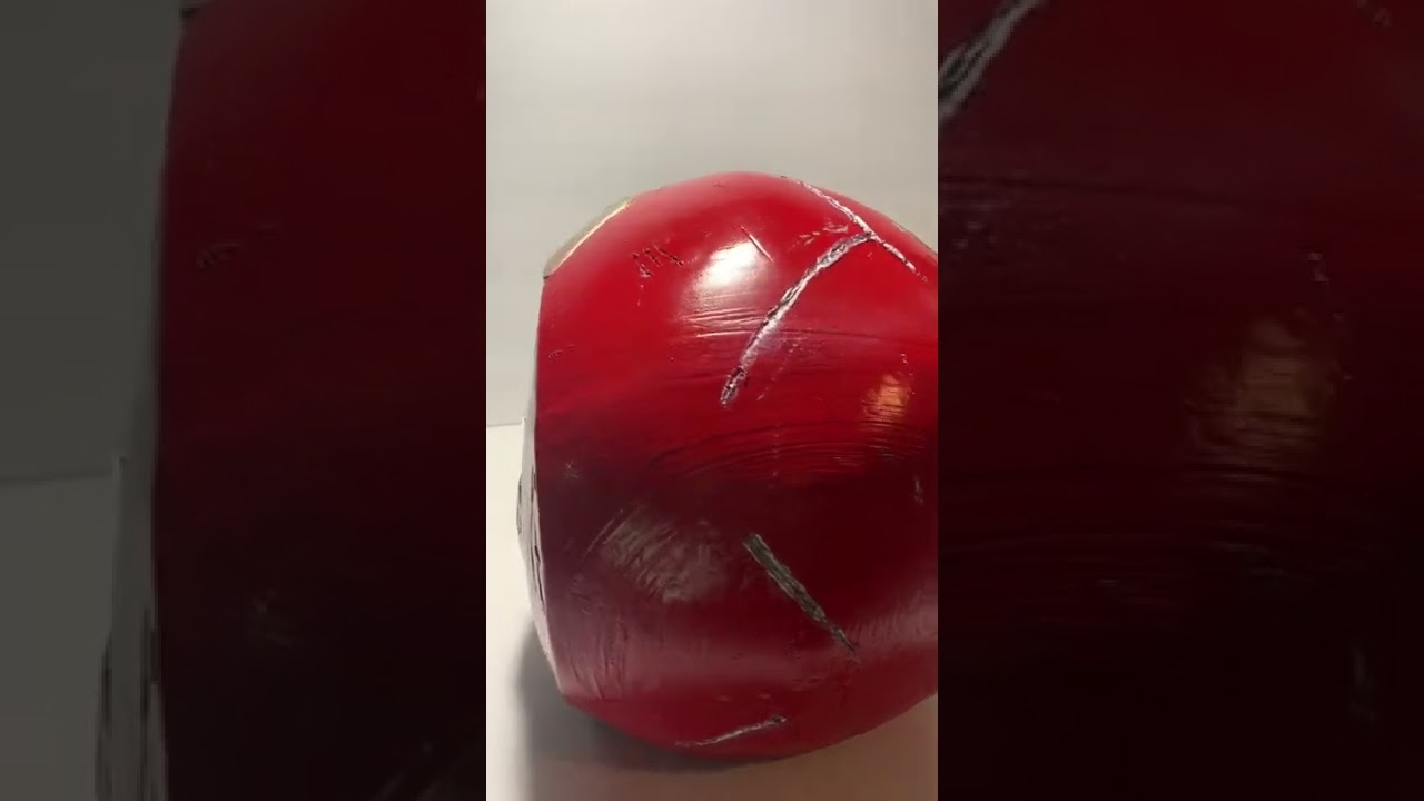 I built a battle damaged￼ mark 85 iron man helmet￼😄