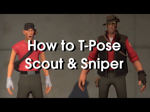 TF2 Memes - T-pose always wins! ~scoot