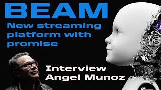 BEAM! Interview with CEO of upcoming streaming platform #beam #beacon #streaming #twitch #gaming screenshot 4