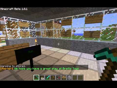 UnrealCraft minecraft server - YouTube