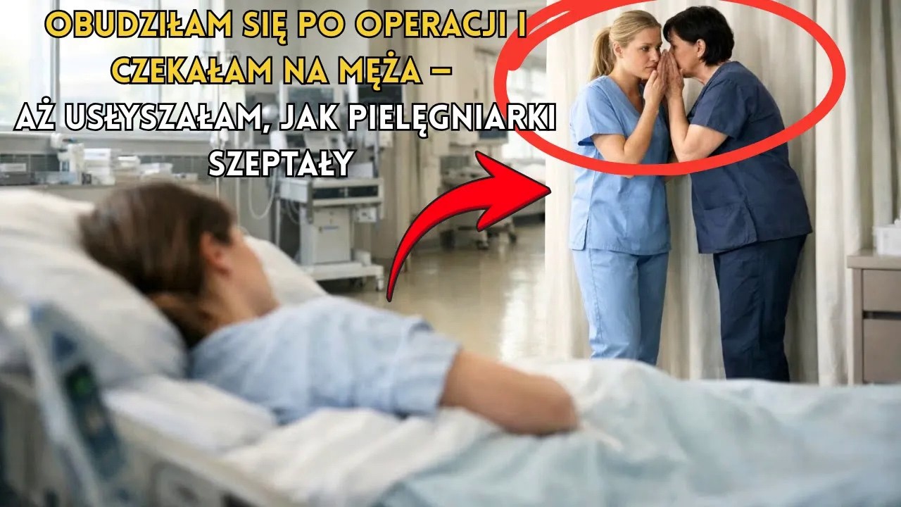 Obudziłam się po operacji i czekałam na męża — aż usłyszałam, jak pielęgniarki szeptały