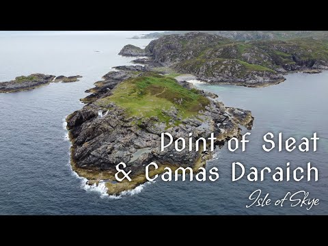 Point of Sleat and Camas Daraich Beach - Isle of Skye - Scotland | 4K | DJI Mini2