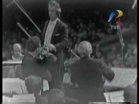 Ion Voicu si  Yehudi Menuhin   1973