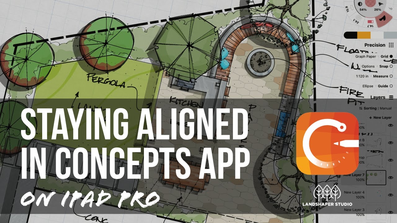 Concepts App - STAY ALIGNED | Pro tip for the grid tool!