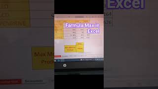 farmula Max in Excel #education #shortvideo #shorts #trending #trendingshorts
