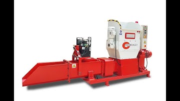 CP250 Styrofoam Compactor Cold Press Machine For EPS Fish Boxes