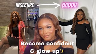 HOW TO BUILD REAL CONFIDENCE | BEAT YOUR INSECURITIES AND GLOW UP ✨ -  7 SELF-WORTH TIPS