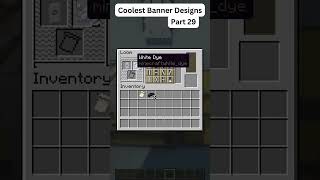 Coolest Minecraft Banner Designs Part 29 #shorts #minecraftbanner Coolest Minecraft Banner Designs Part 29 #shorts #minecraftbanner