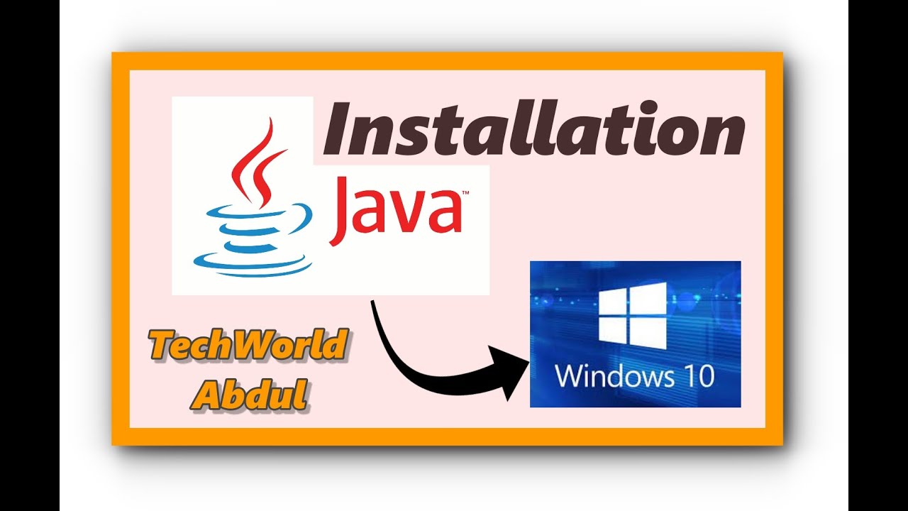 Java installation to windows 10 Windows 10 JAVA_HOME Simple Steps