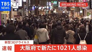 速報 大阪府 新たに１０２１人感染 新型コロナ Youtube