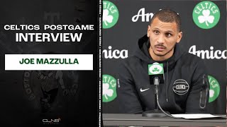 Joe Mazzulla On Coaching Rookie Amari Williams Postgame Interview