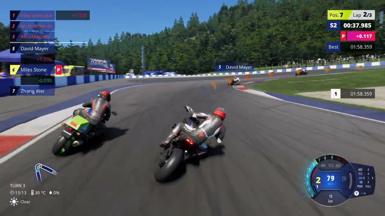 Ride 6 Yamaha MT-09 Gameplay