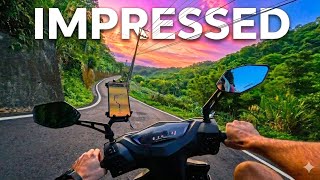 This small bike dominates the Taiwanese mountains | SYM 125 | POV | 4K