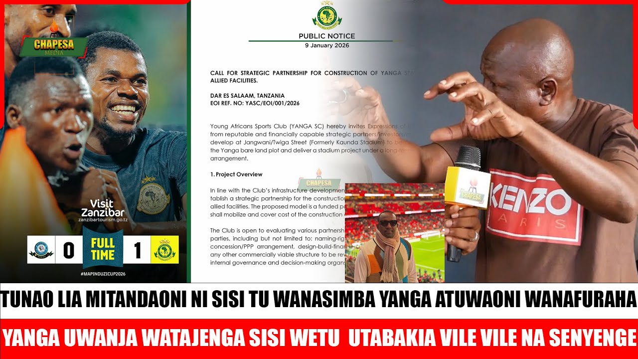 MZEE SAID!AKELWA YANGA WANA SAJILI WACHEZAJI SISI TUNA SUBILI WA MIKOPO/PACOME NA MAX LULU YA YANGA