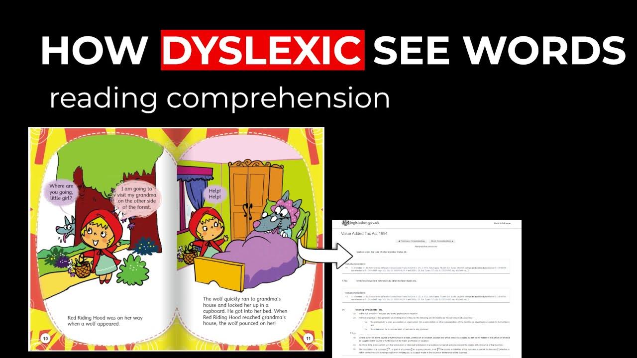 How Dyslexic See Words Examples