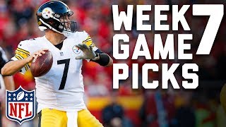 Week 7 Game Picks in Under 3 Minutes ⏱🏈  | NFL