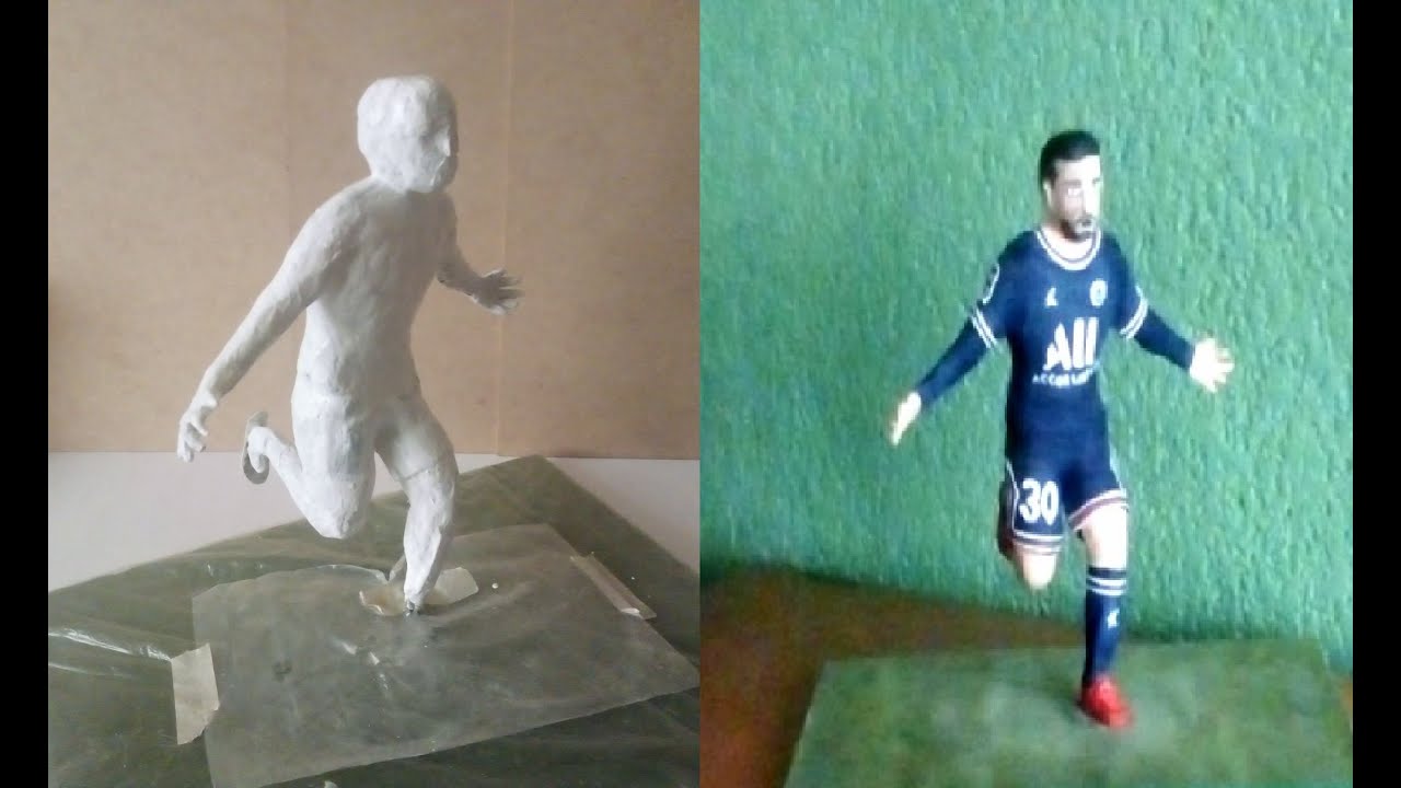 Como hacer a MESSI EL REY DE EUROPA de papel y cartón | CARDBOARD ...