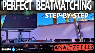 Perfect Beat Matching & Harmonic Mixing Dj Animation Demonstration Tips Serato Dj