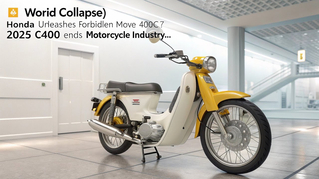 [Главный кликбейтный заголовок] [Крах мира] Запретный шаг Honda 🔥 Super Cub до 400 куб. см!? Моде...