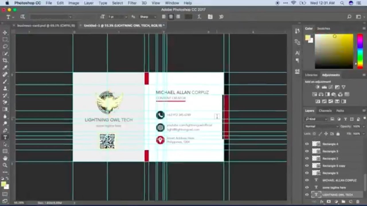 Grids and Guidelines Part 1 - Adobe Photoshop Tutorials | Inventive Media