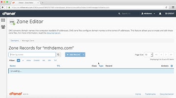 cPanel - Add a SRV record