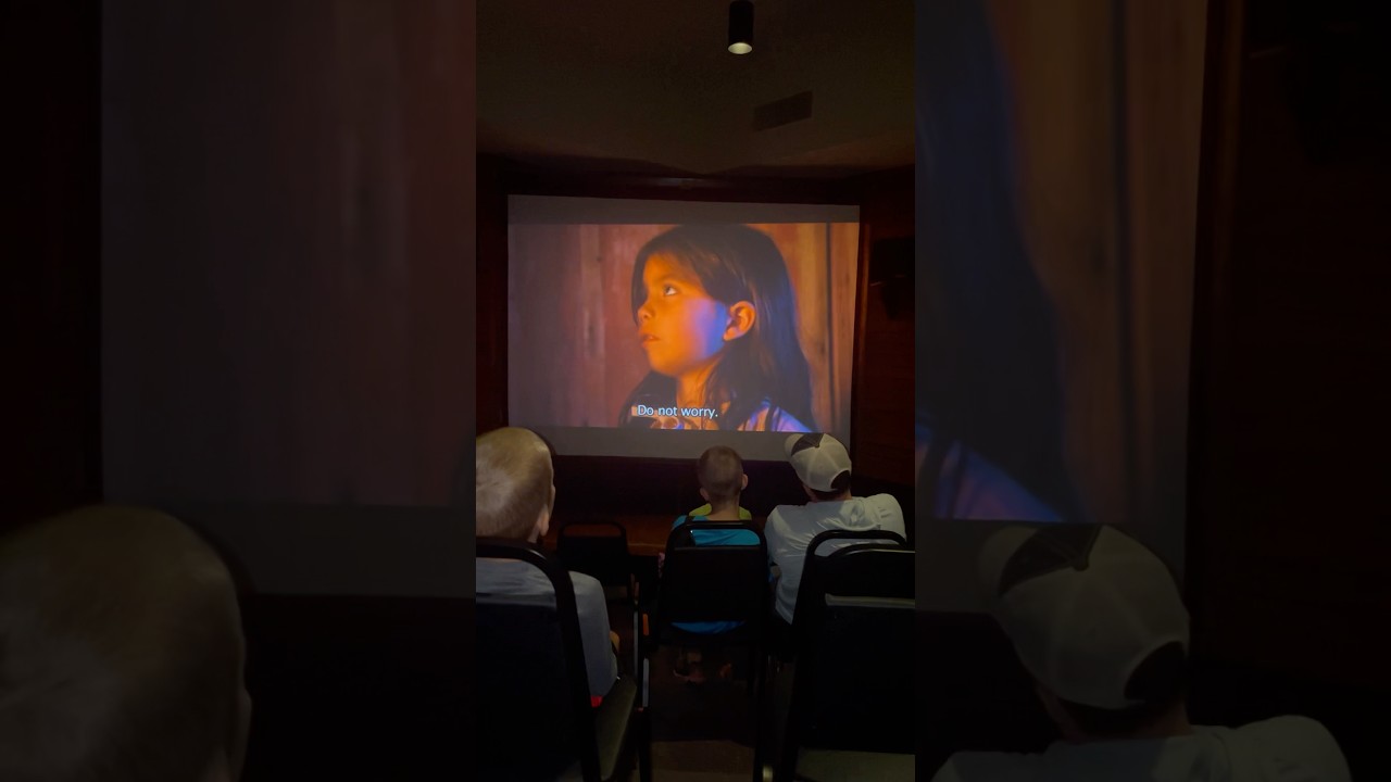 The Trail of Tears. Visitor Center at the Village Creek State Park 