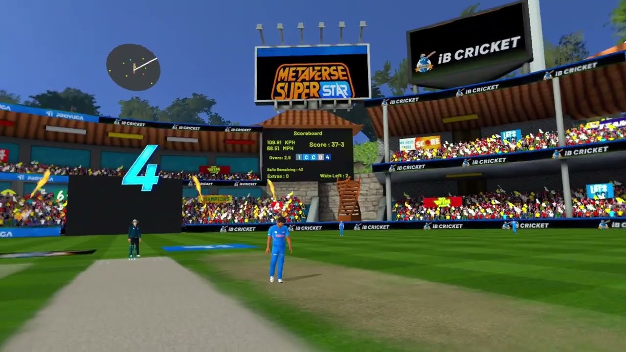 India VS England VR Cricket Gameplay 