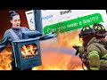 Kids Inventster: Wearable Fireplace Quiz