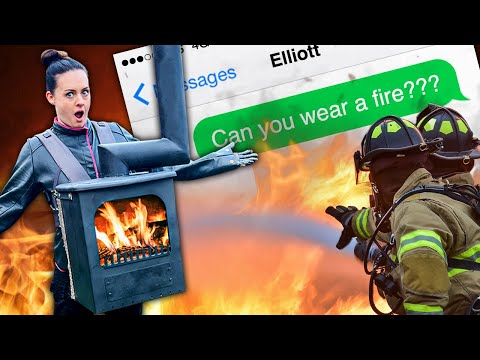 Wearing a Fireplace 🔥