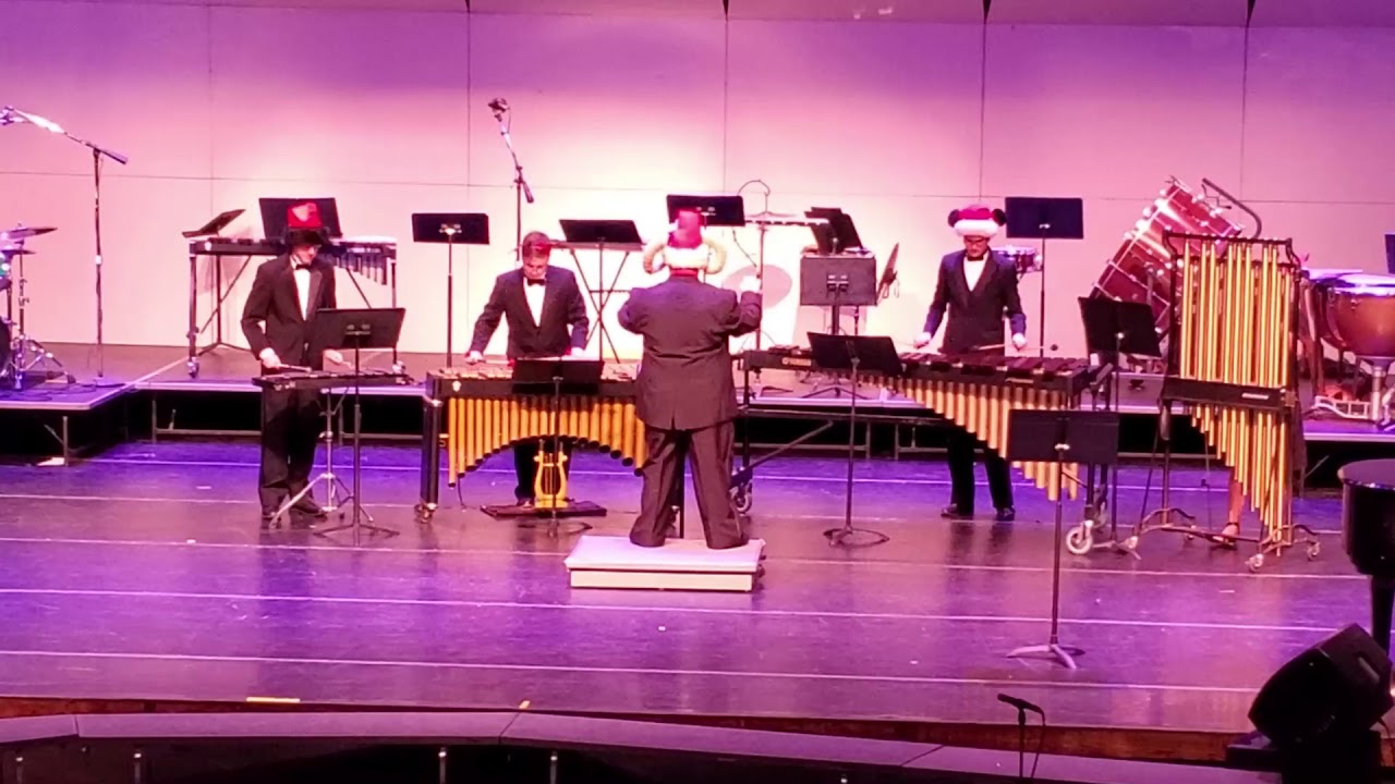 Carol of the Bells - Polk State College Percussion Ensemble - YouTube