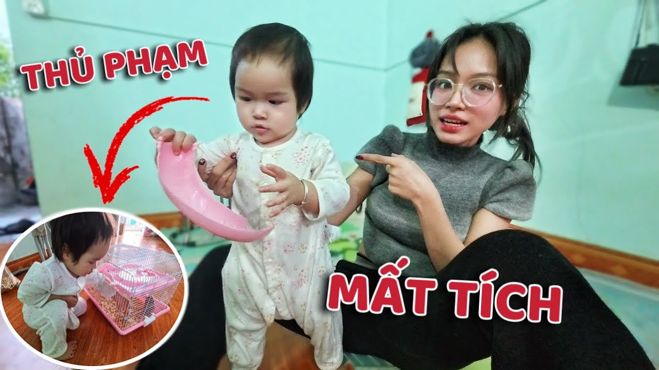 Căng Rồi ! Em Bé Soju Làm Mất Tích Cả Đàn Chuột Hamster Của Dương KC | Thảo Nhi Vlogs