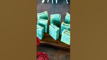 #Soapmaking tactics - step by step summer vibes soap - #shorts #soapmaker #artisan