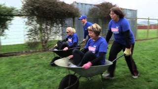 #closedforgood Wheelbarrow race 2