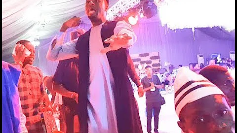 Madam Saje, Kunle Afod, Niyi Johnson, Ibrahim Chatta dance their heart out at OBA 2018 Wedding