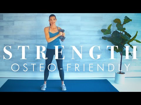 15 Minute Strength Training Workout for Seniors & Beginners // Osteoporosis Friendly