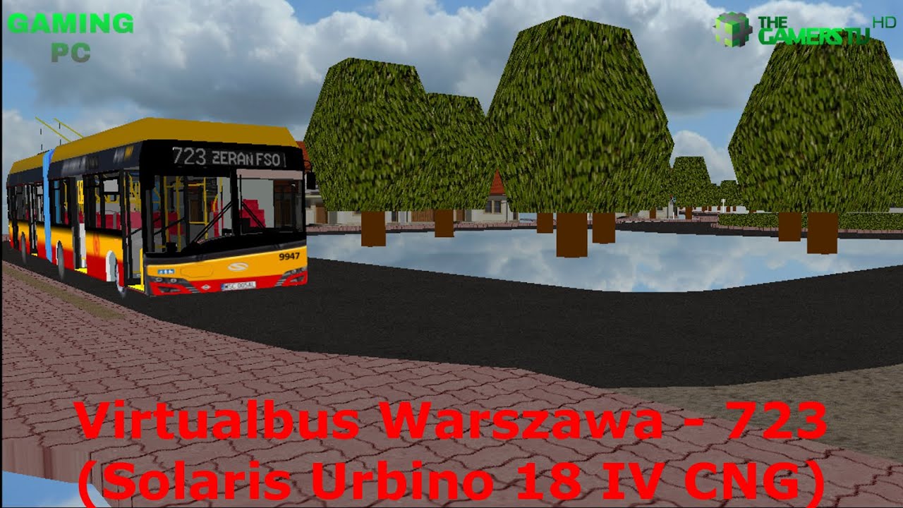 Virtualbus Warszawa - 723 (Solaris Urbino 18 IV CNG #9947) | The Gamers TV