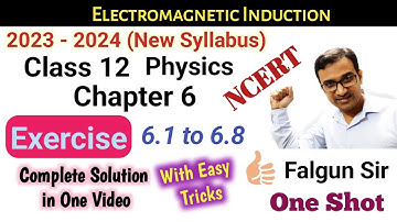 NCERT | Class 12 | Physics | Chapter 6 | Exercise Solution | Electromagnetic Induction