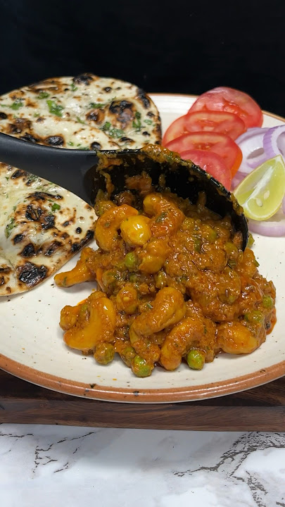 Kaju Matar Masala ASMR Cooking || #shorts #food #cooking #asmr #indianasmrworld #streetfood