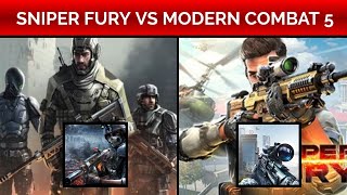 Sniper Fury VS Modern Combat 5 - Which is better screenshot 2