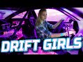 Real drift girls compilation 2022  female and furious drift