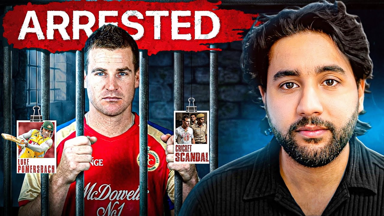 This RCB Cricketer Got Arrested | Luke Pomersbach Story