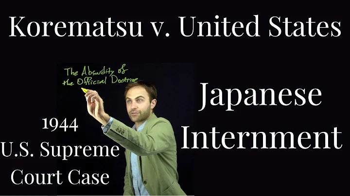 Korematsu v United States - the U.S. Supreme Court Case legalizing Japanese Internment - DayDayNews