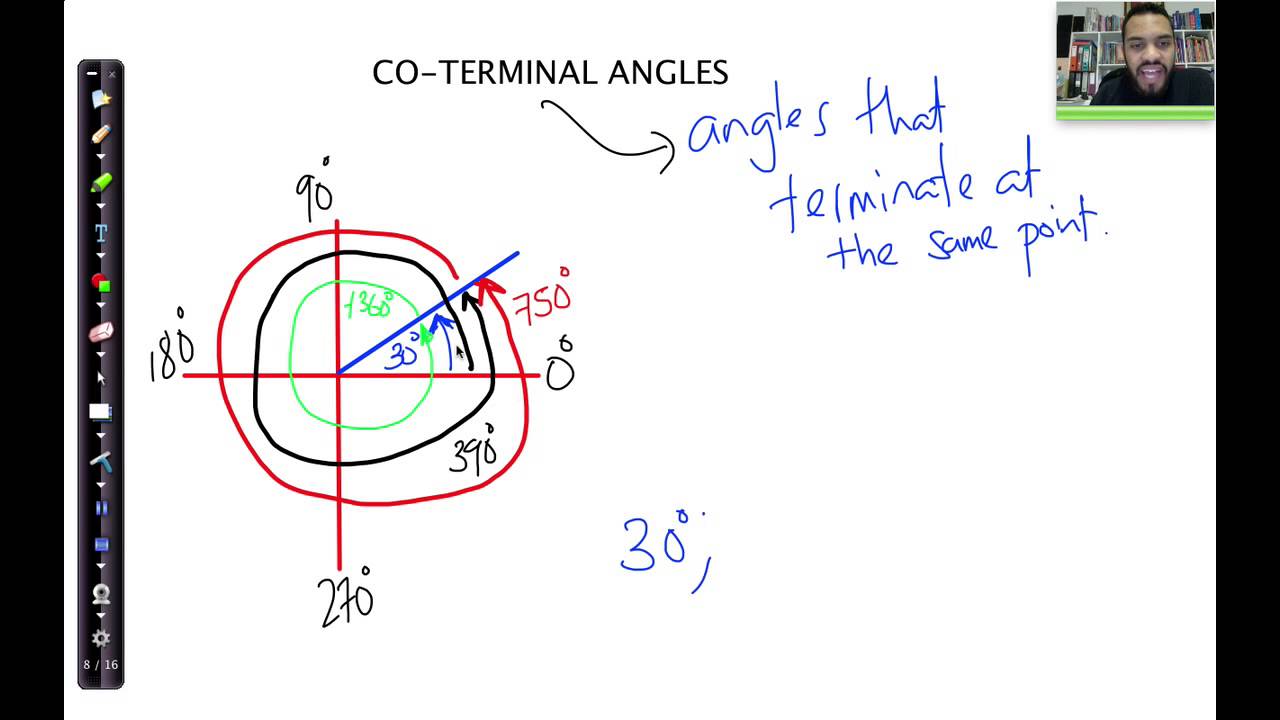 03 Trig Revision P3 Co Terminal Angles - YouTube