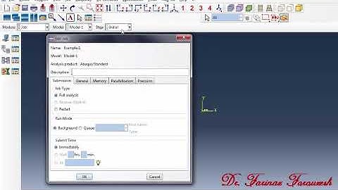 The Transient Response Analysis of a SDOF System via Abaqus