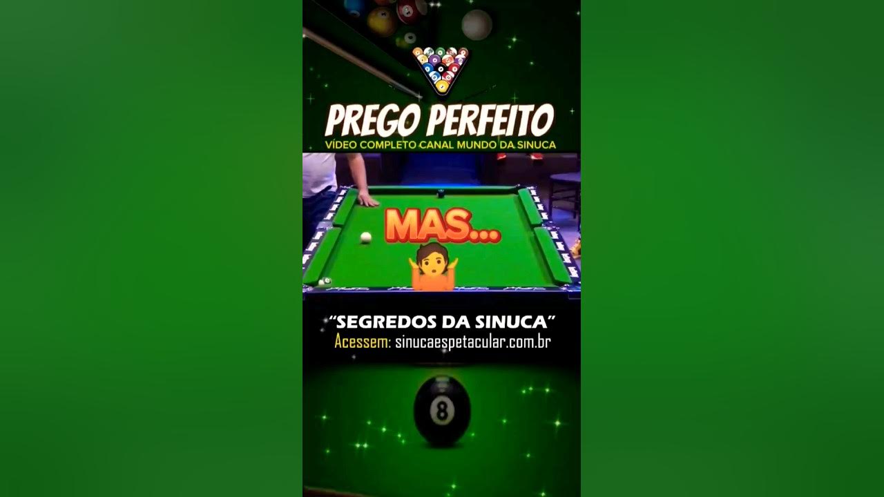 Sinuca De Bico - A maior mesa de snooker do mundo :)