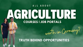 All About Agriculture Courses Opportunities Find Jobs