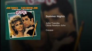 Video thumbnail of "John Travolta & Olivia Newton-John - Summer Nights (From "Grease")"